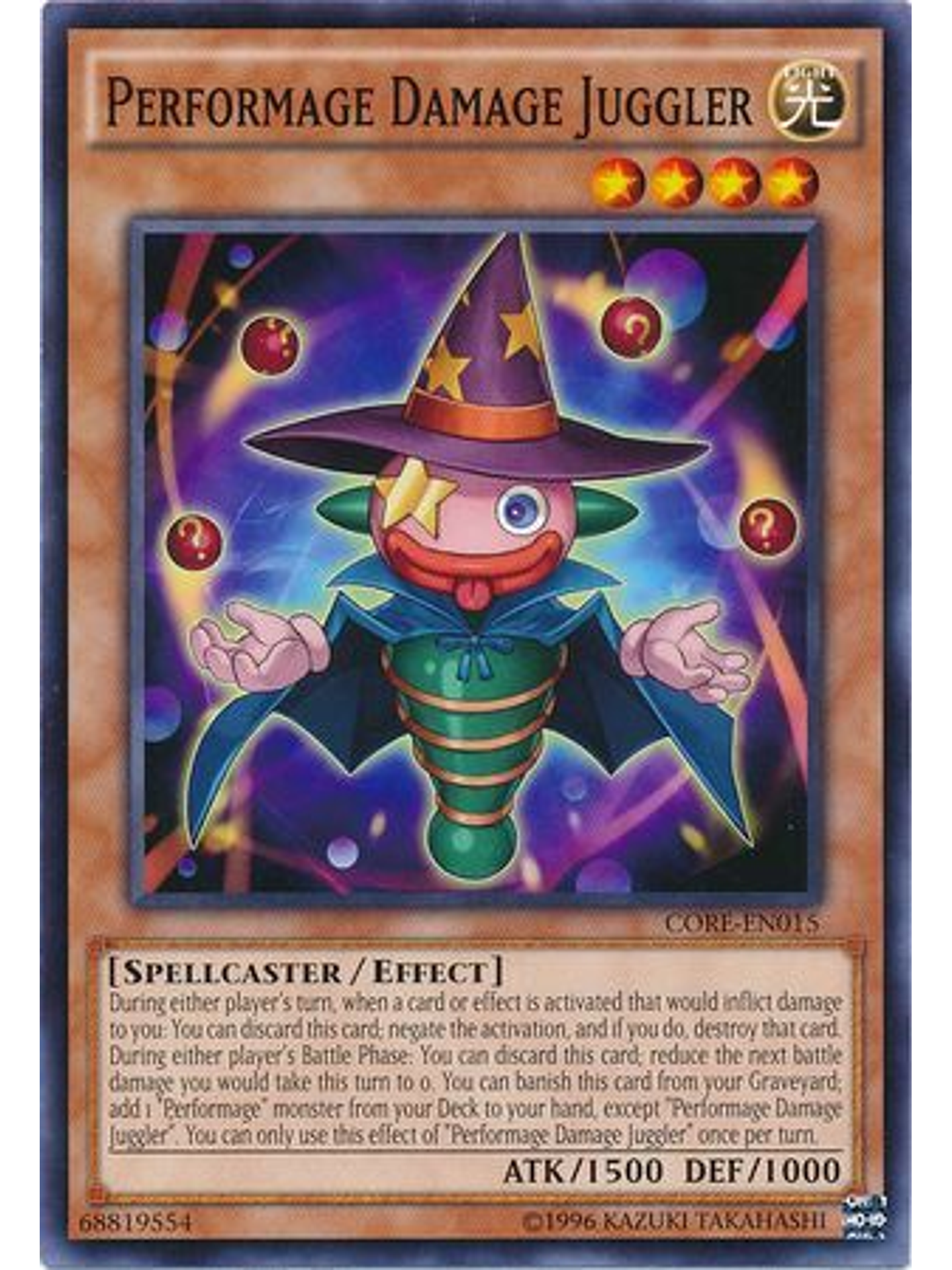 Performage Damage Juggler - CORE-EN015 - Common Unlimited 1