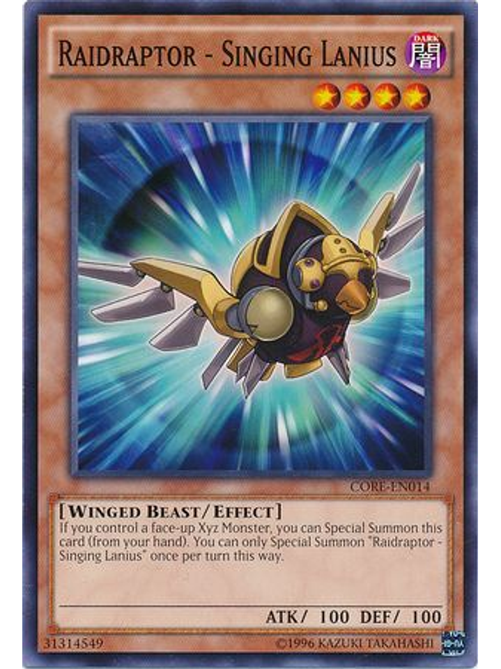 Raidraptor - Singing Lanius - CORE-EN014 - Common Unlimited 1