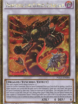 Phantasmal Lord Ultimitl Bishbaalkin - PGL3-EN006 - Gold Secret Rare 1st Edition