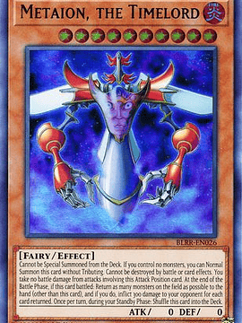 Metaion, the Timelord - BLRR-EN026 - Ultra Rare 1st Edition