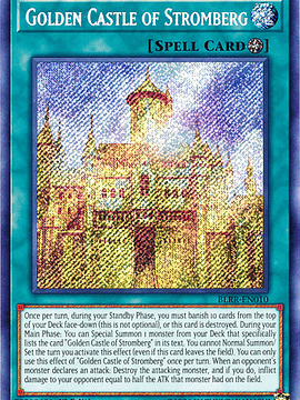 Golden Castle of Stromberg - BLRR-EN010 - Secret Rare 1st Edition