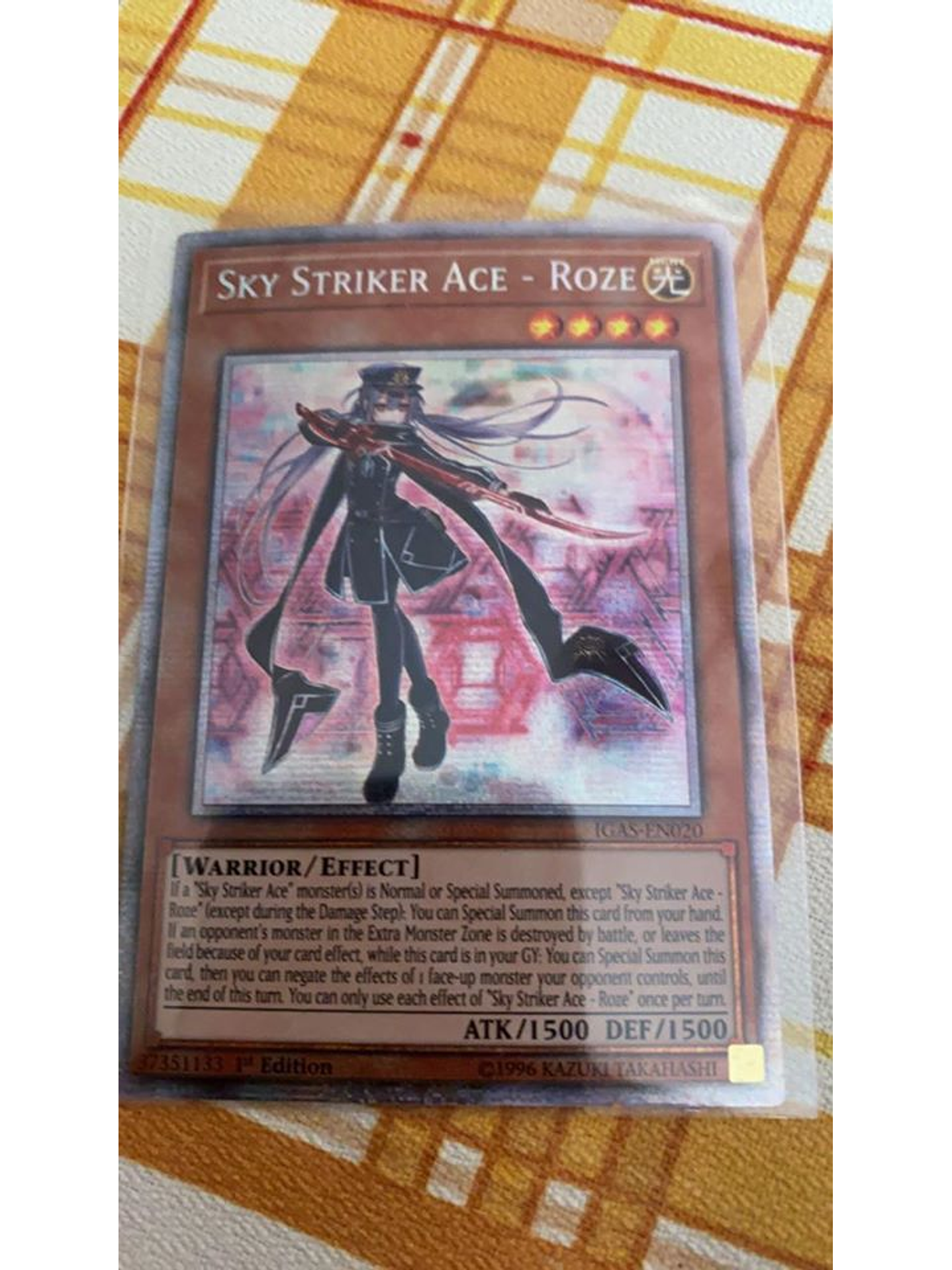 Sky Striker Ace - Roze - IGAS-EN020 - Prismatic Secret 1st Edition 1