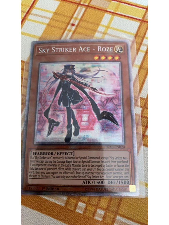 Sky Striker Ace - Roze - IGAS-EN020 - Prismatic Secret 1st Edition 1