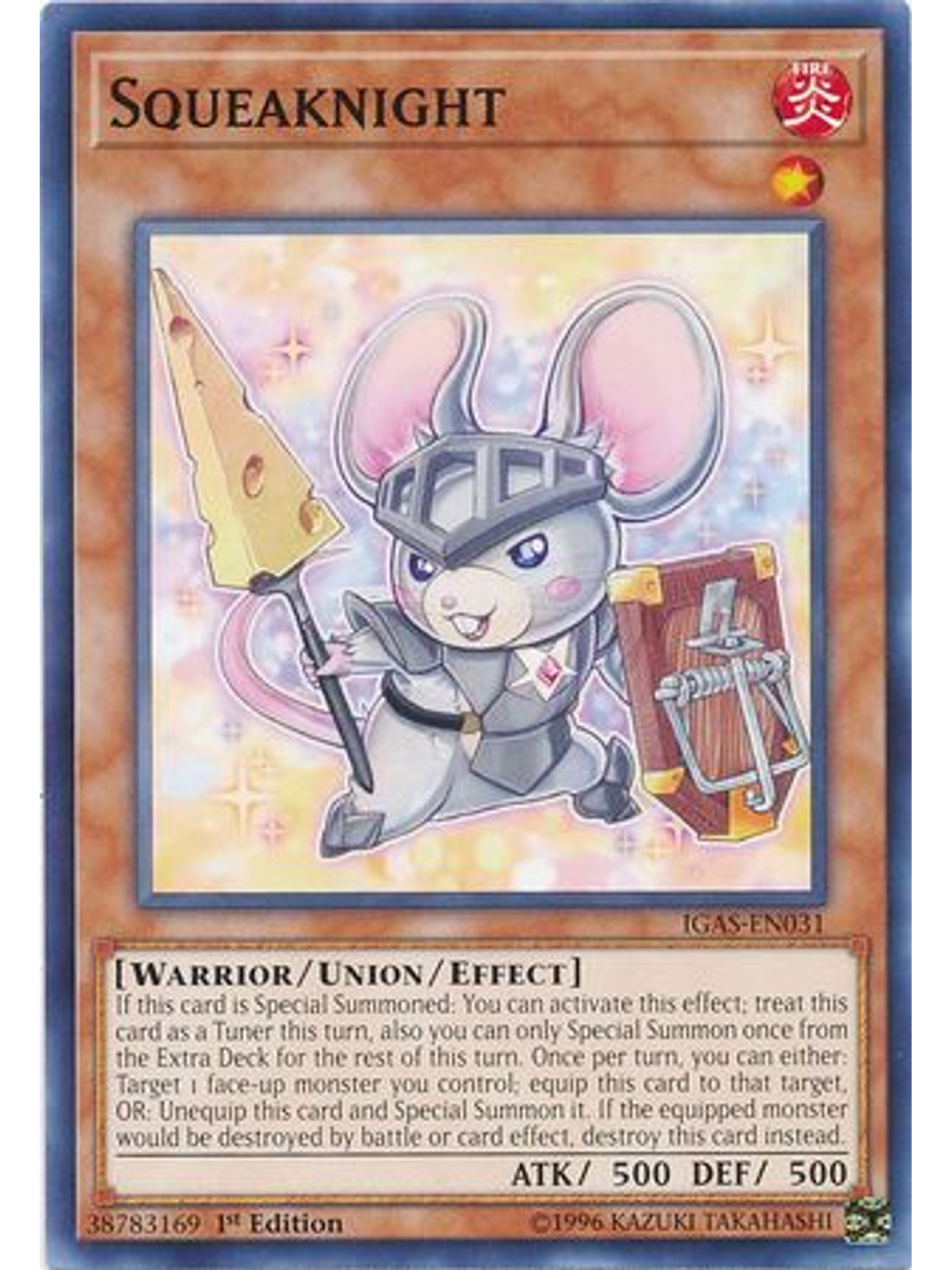 Squeaknight - IGAS-EN031 - Common 1st Edition 1