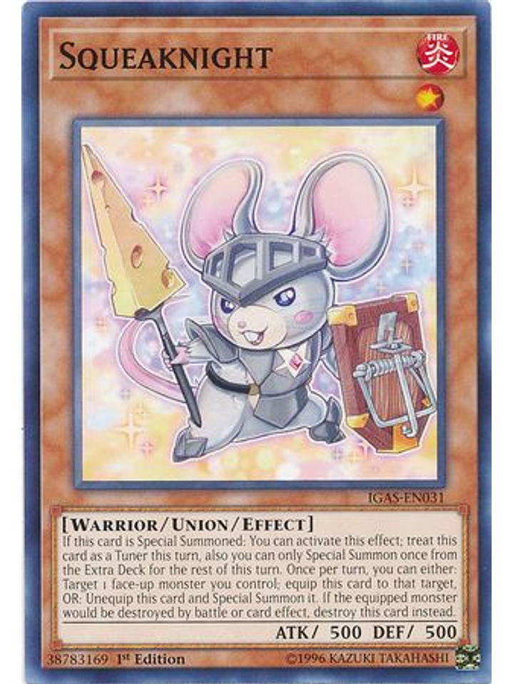 Squeaknight - IGAS-EN031 - Common 1st Edition 1