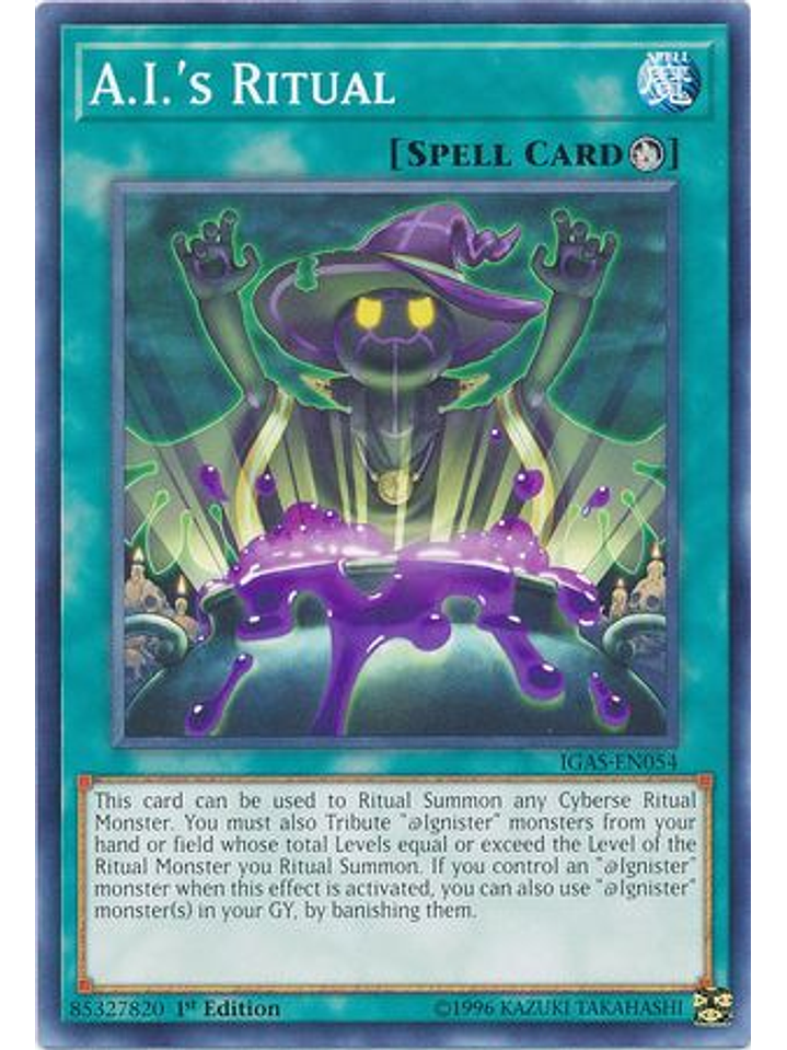 A.I.'s Ritual - IGAS-EN054 - Common 1st Edition 1