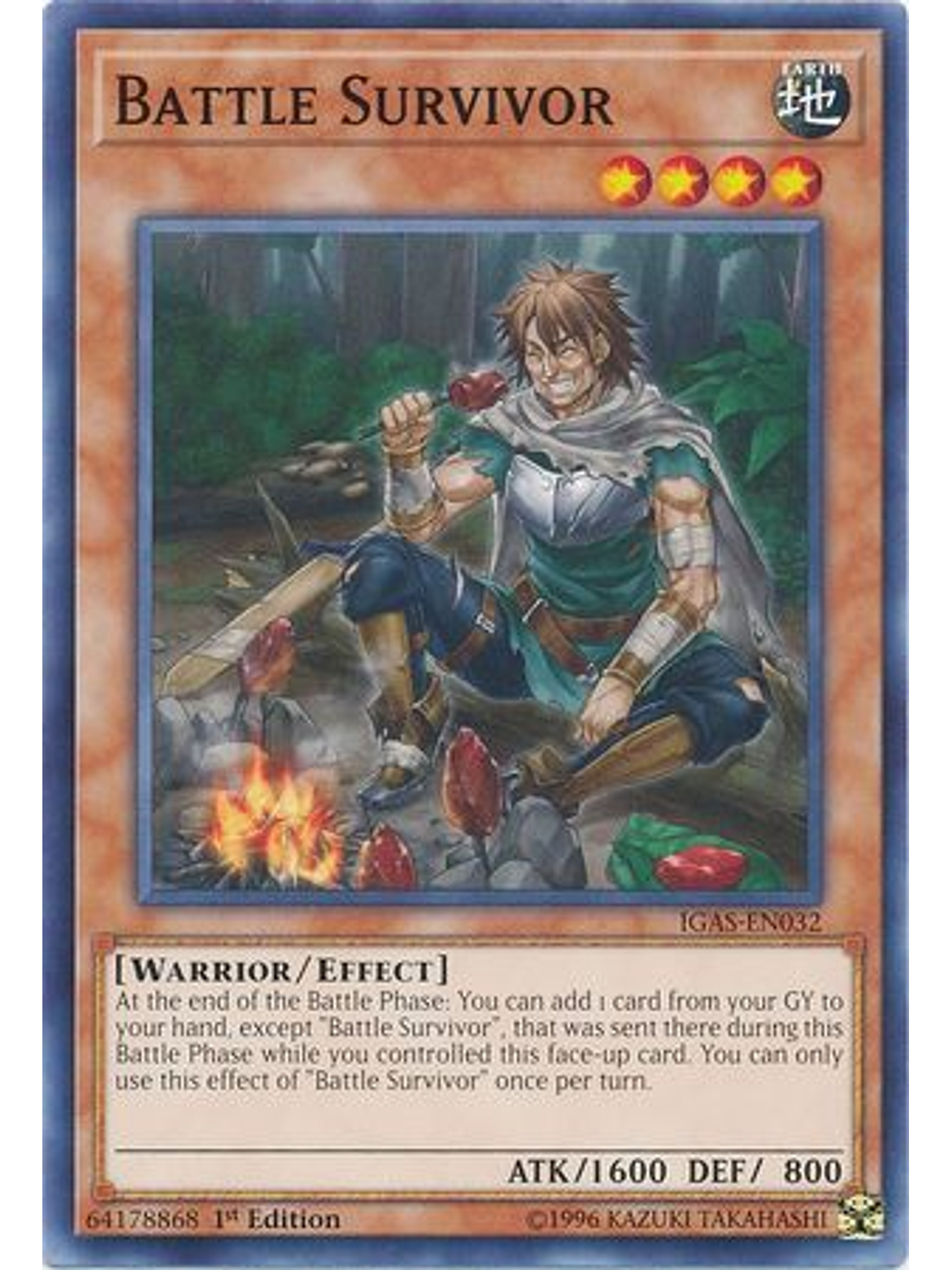 Battle Survivor - IGAS-EN032 - Common 1st Edition 1
