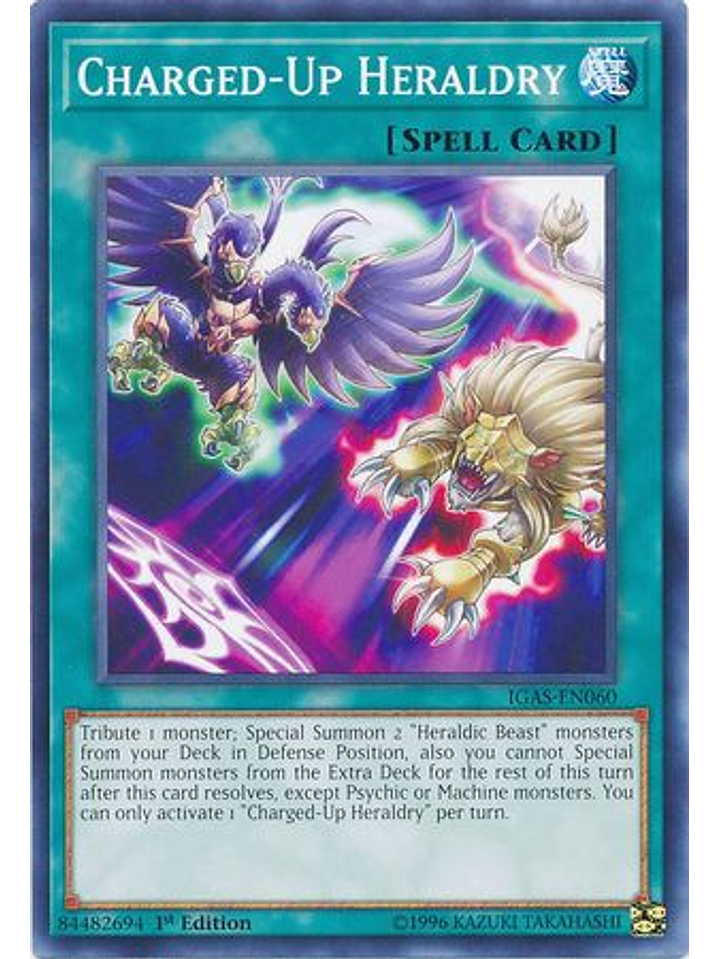 Charged-Up Heraldry - IGAS-EN060 - Common 1st Edition 1