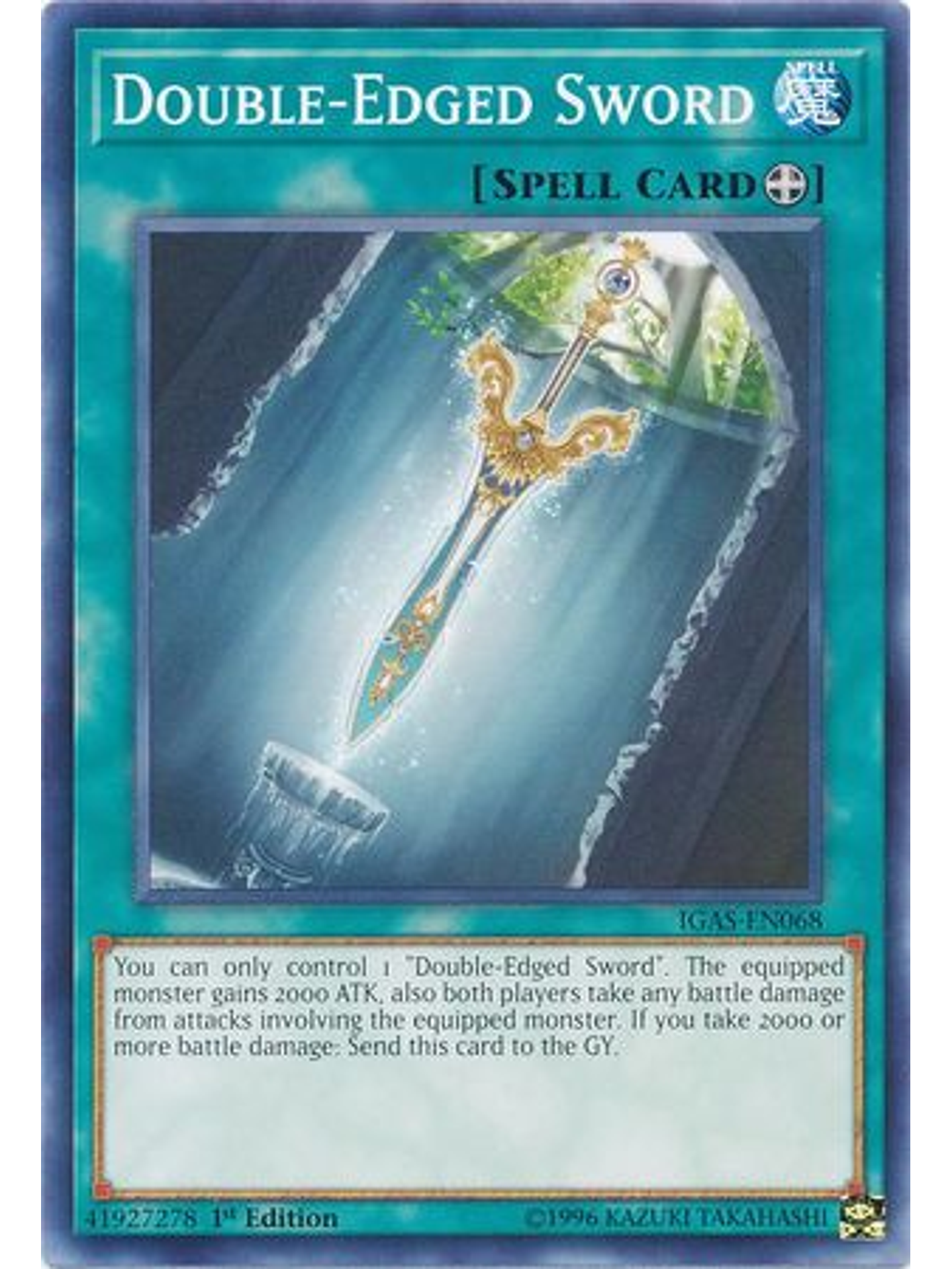 Double-Edged Sword - IGAS-EN068 - Common 1st Edition 1