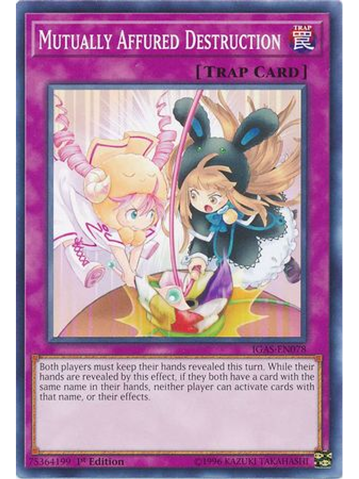 Mutually Affured Destruction - IGAS-EN078 - Common 1st Edition 1