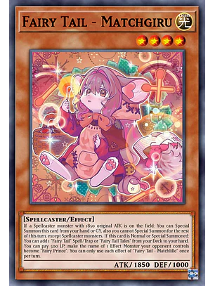 Fairy Tail - Matchgiru - BLZD-EN016 - Ultra Rare 1st Edition