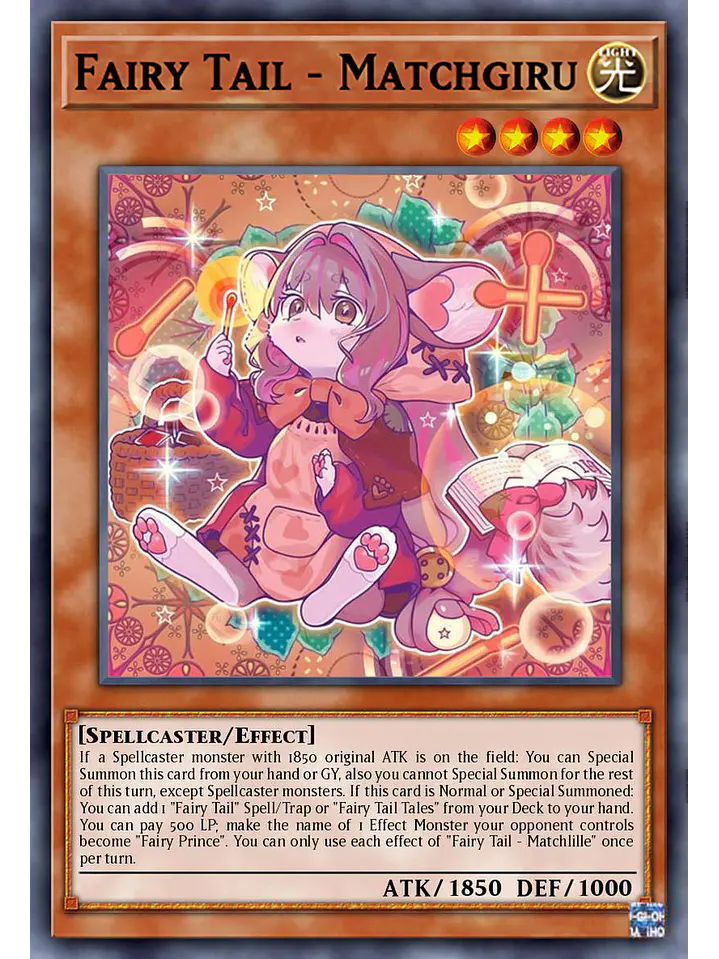 Fairy Tail - Matchgiru - BLZD-EN016 - Starlight Rare 1st Edition 1