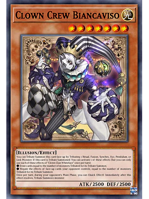 Clown Crew Biancaviso - BLZD-EN015 - Super Rare 1st Edition