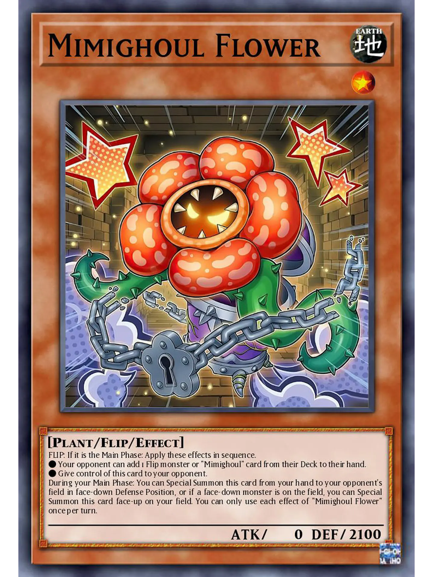 Mimighoul Flower - BLZD-EN017 - Common 1st Edition 1