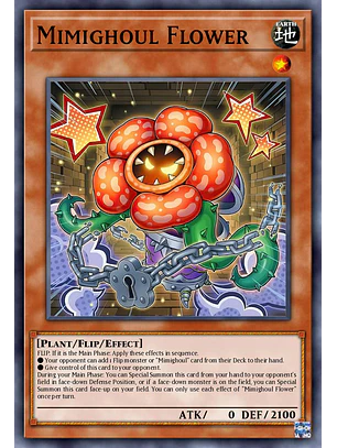 Mimighoul Flower - BLZD-EN017 - Common 1st Edition