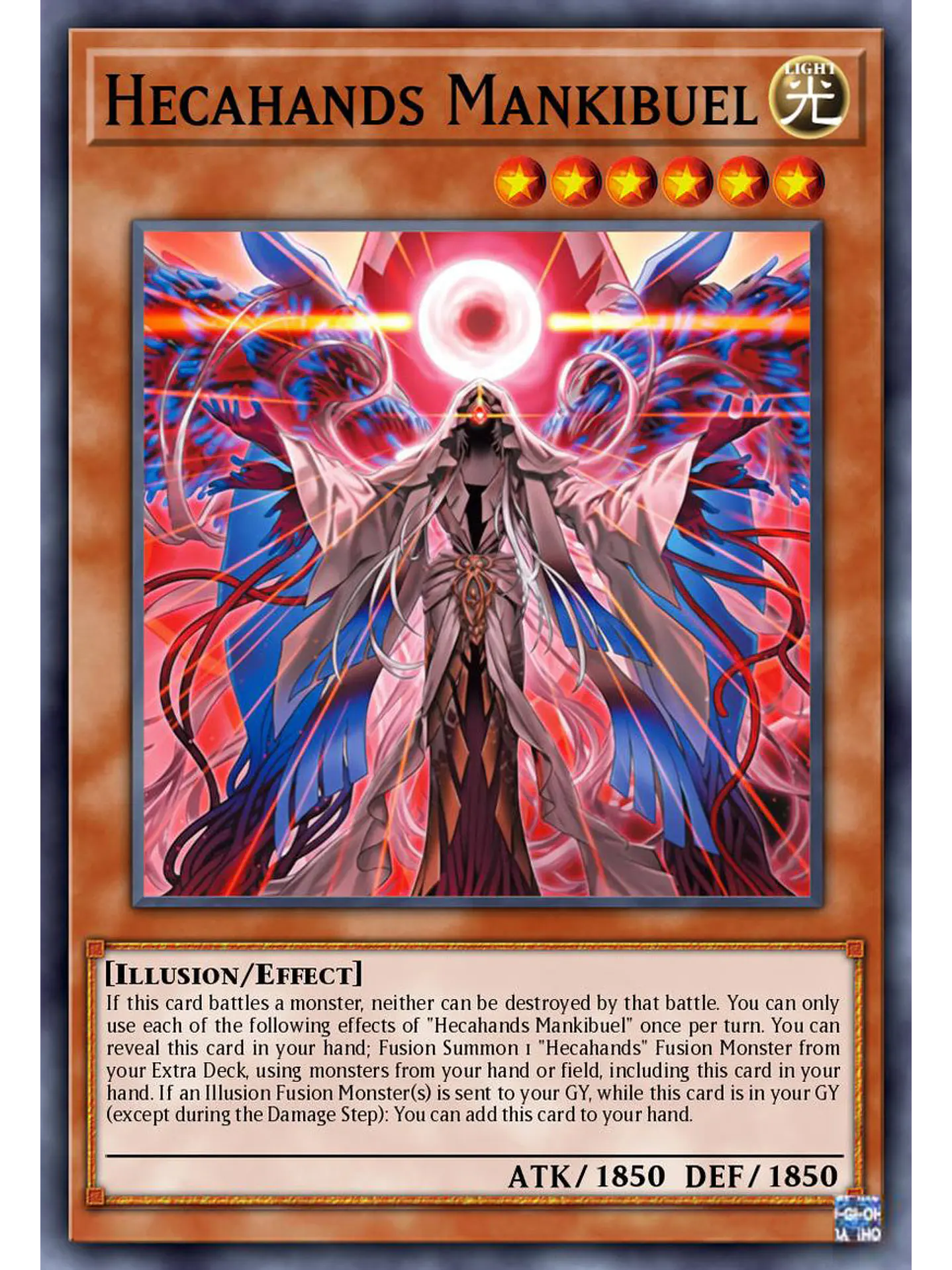 Hecahands Mankibuel - BLZD-EN018 - Super Rare 1st Edition 1