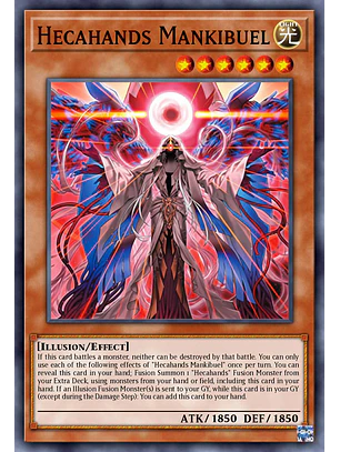 Hecahands Mankibuel - BLZD-EN018 - Super Rare 1st Edition