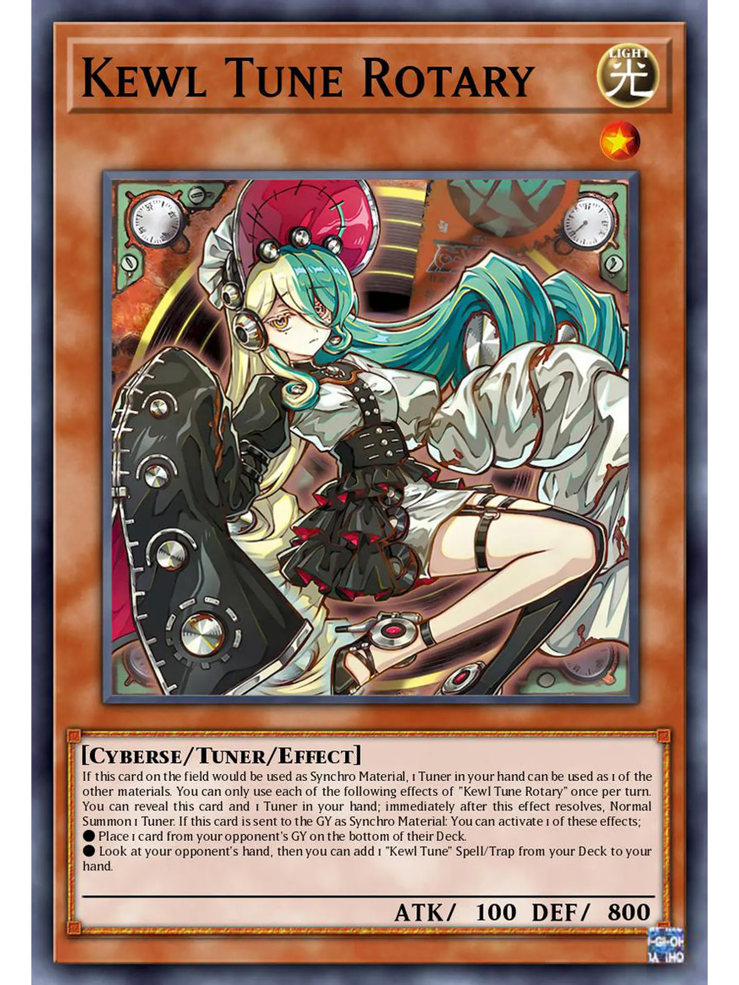 Kewl Tune Rotary - BLZD-EN021 - Ultra Rare 1st Edition 1