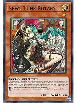 Kewl Tune Rotary - BLZD-EN021 - Ultra Rare 1st Edition