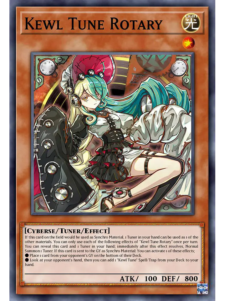 Kewl Tune Rotary - BLZD-EN021 - Starlight Rare 1st Edition 1