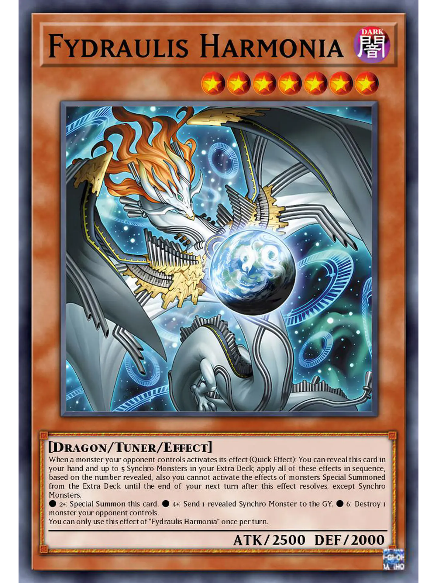 Fydraulis Harmonia - BLZD-EN024 - Secret Rare 1st Edition 1