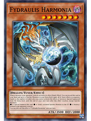 Fydraulis Harmonia - BLZD-EN024 - Secret Rare 1st Edition