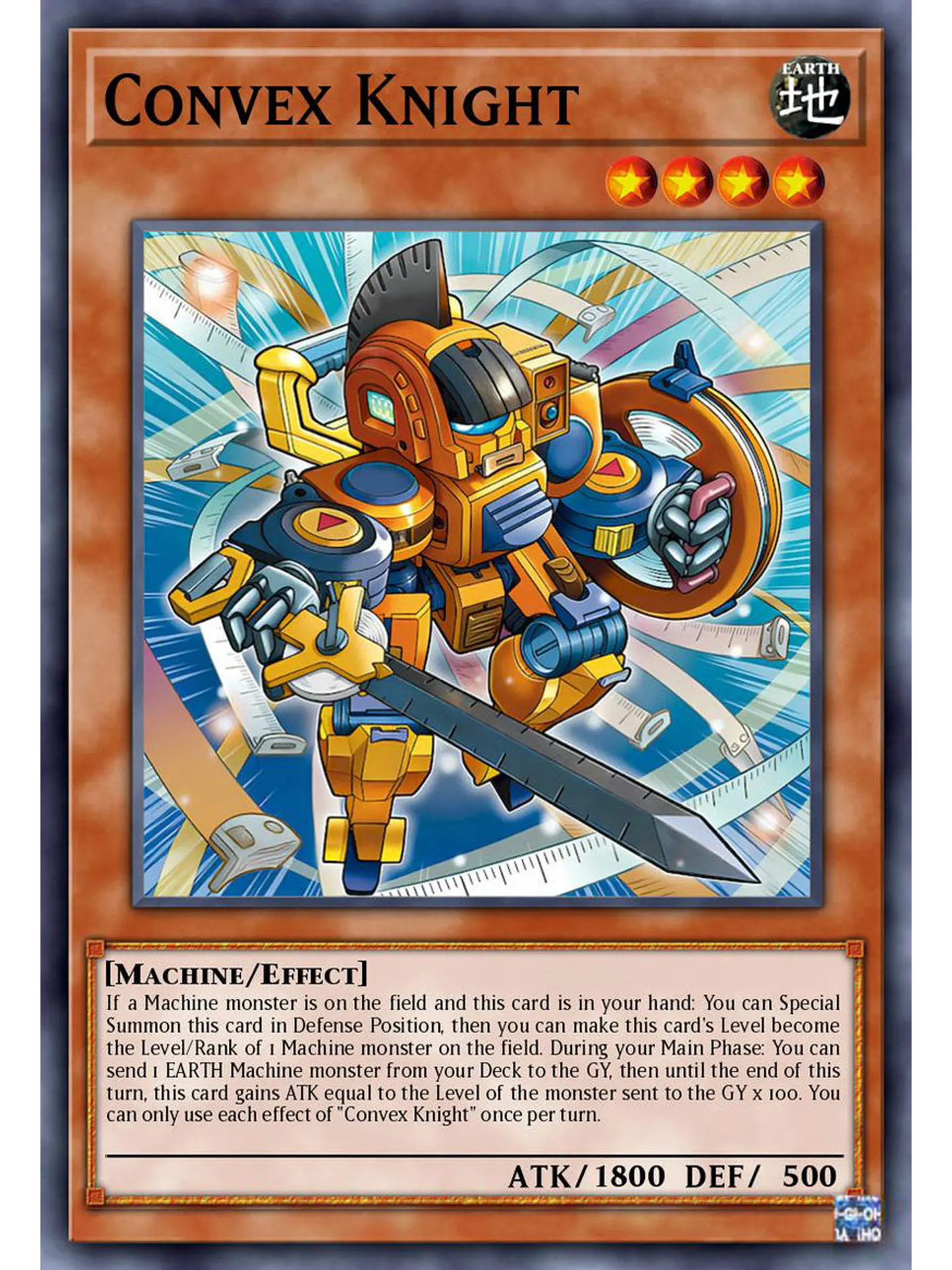 Convex Knight - BLZD-EN026 - Common 1st Edition 1