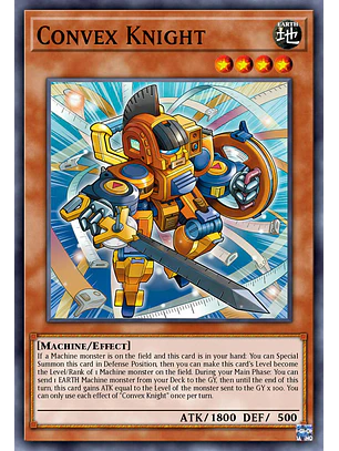 Convex Knight - BLZD-EN026 - Common 1st Edition
