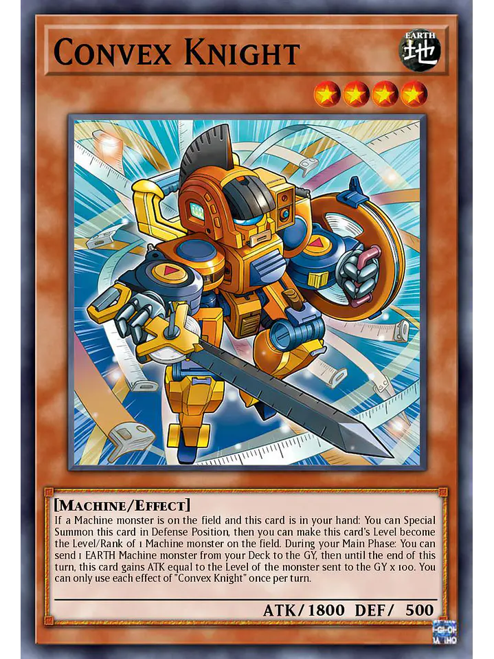 Convex Knight - BLZD-EN026 - Common 1st Edition 1