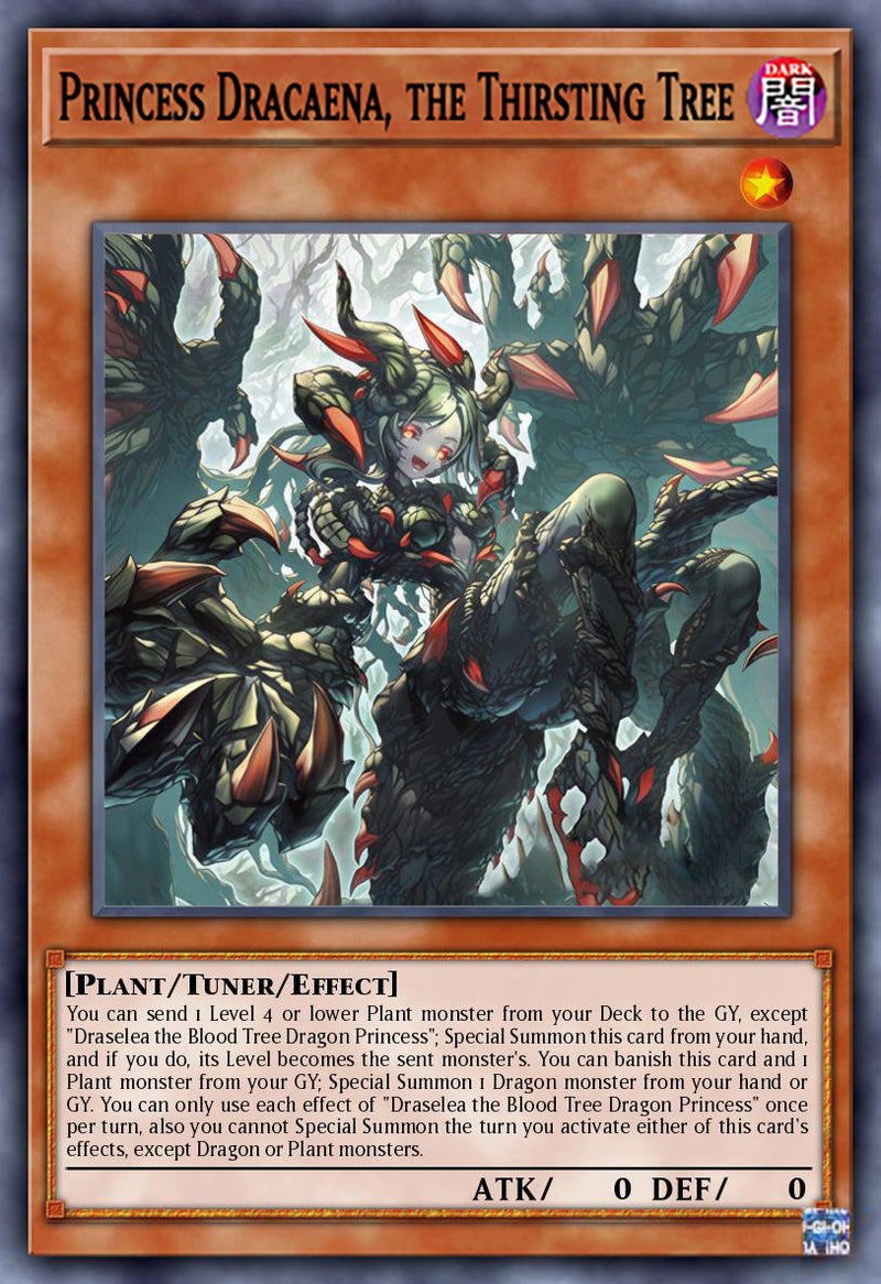 Princess Dracaena, the Thirsting Tree - BLZD-EN027 - Secr