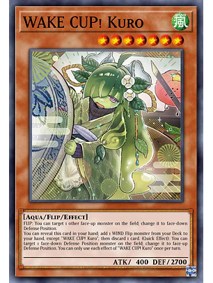 WAKE CUP! Kuro - BLZD-EN028 - Common 1st Edition
