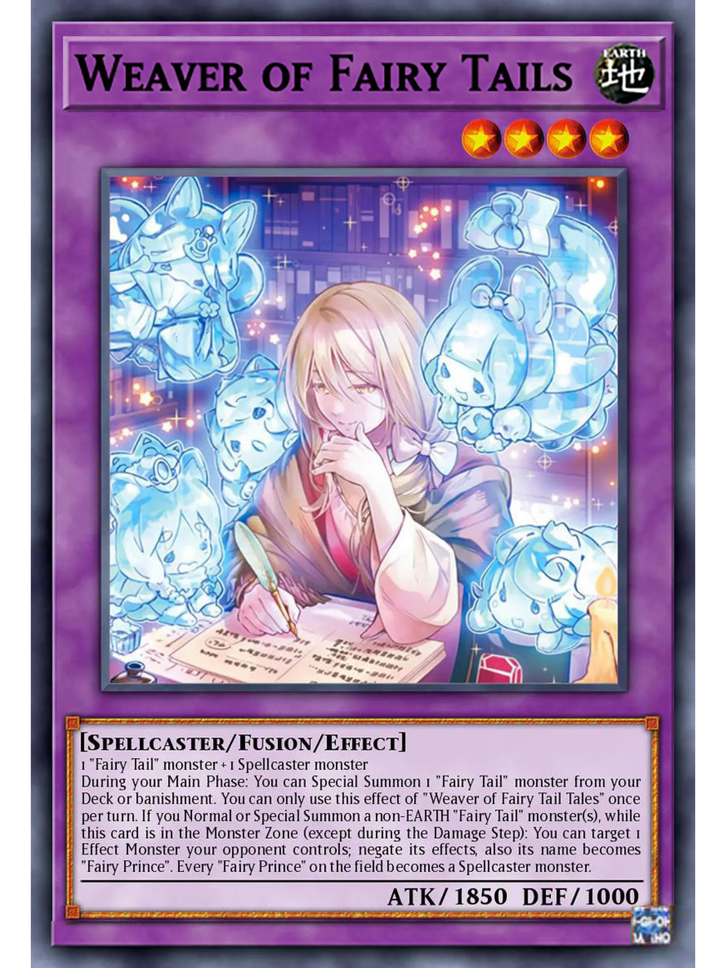 Weaver of Fairy Tails - BLZD-EN033 - Super Rare 1st Edition 1