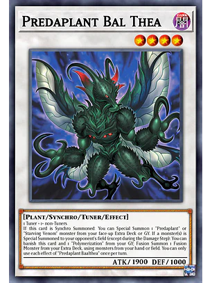 Predaplant Bal Teah - BLZD-EN039 - Common 1st Edition