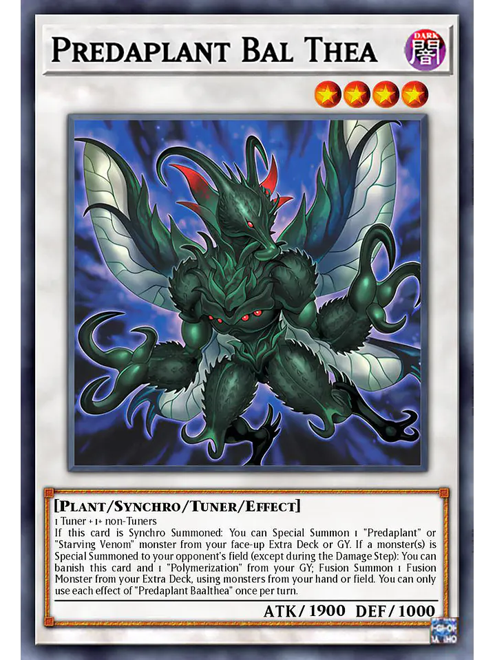 Predaplant Bal Teah - BLZD-EN039 - Common 1st Edition 1