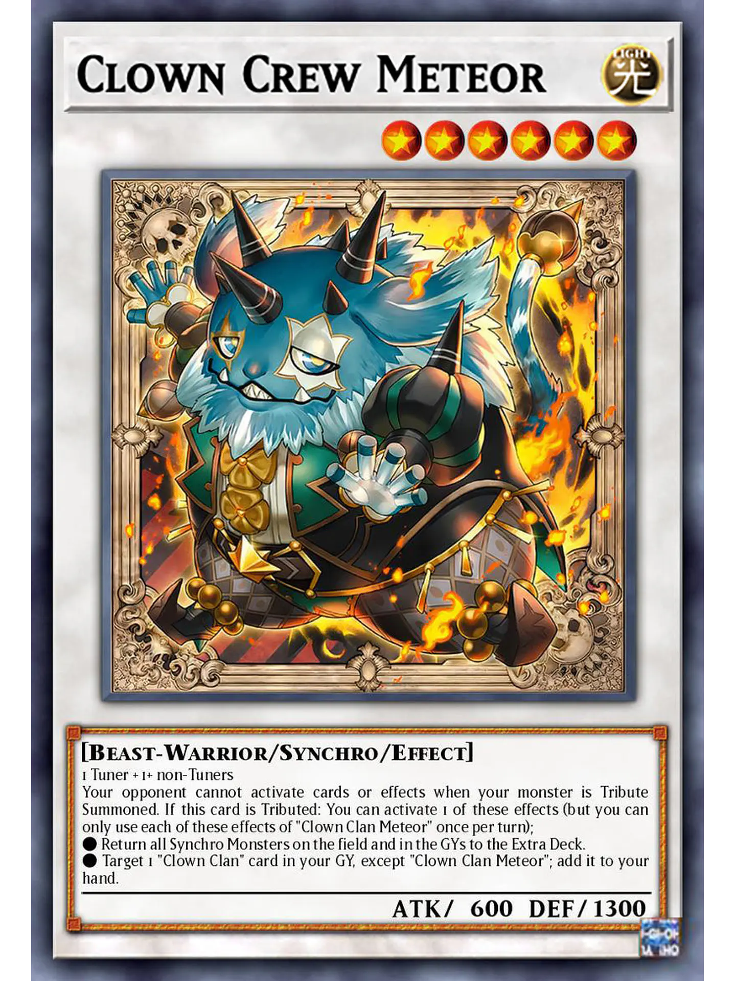 Clown Crew Meteor - BLZD-EN040 - Common 1st Edition 1