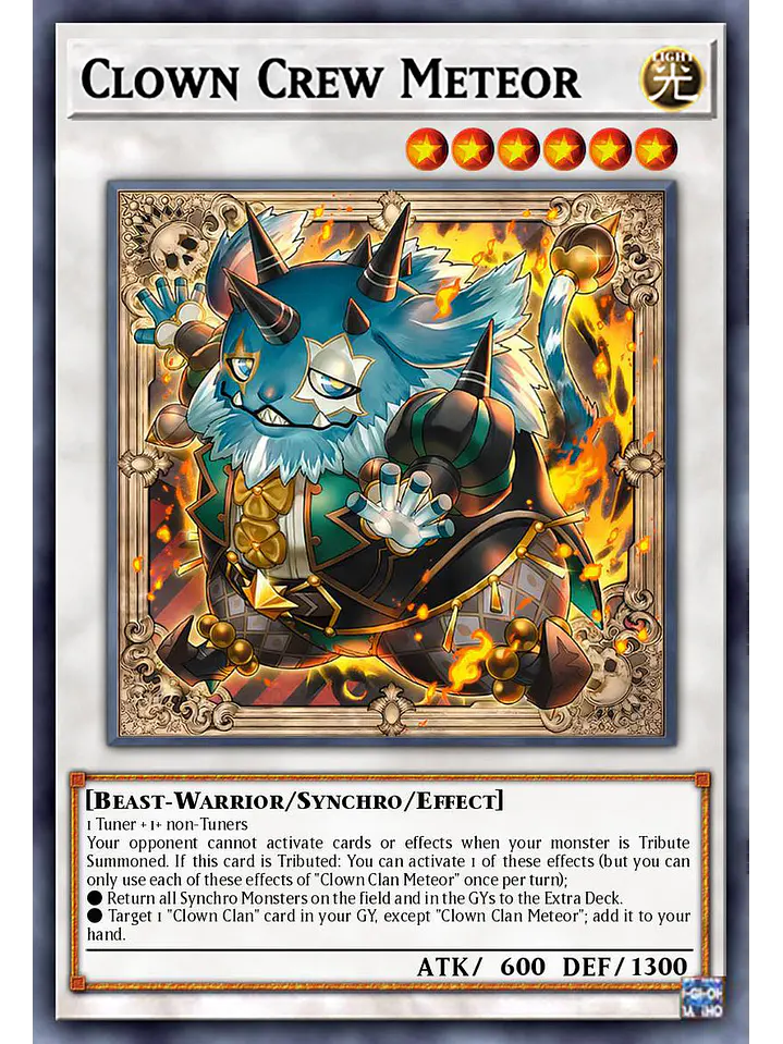 Clown Crew Meteor - BLZD-EN040 - Common 1st Edition 1