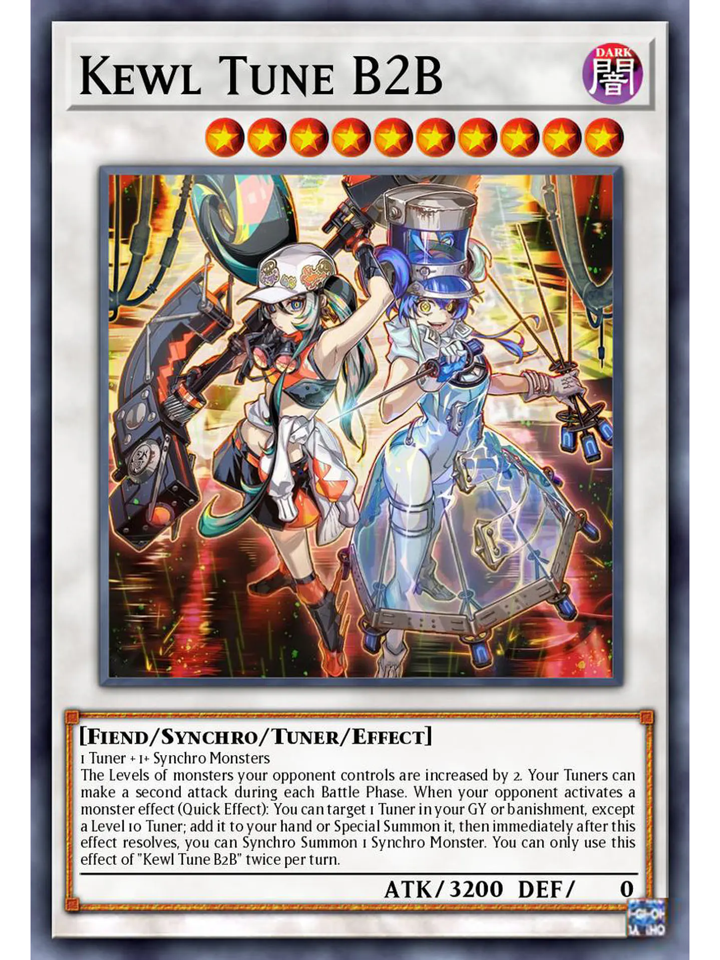 Kewl Tune B2B - BLZD-EN042 - Super Rare 1st Edition 1