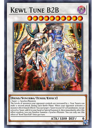 Kewl Tune B2B - BLZD-EN042 - Super Rare 1st Edition