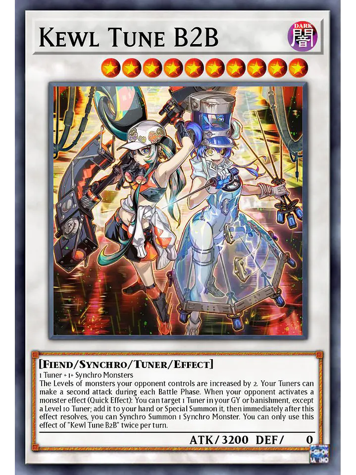 Kewl Tune B2B - BLZD-EN042 - Super Rare 1st Edition 1