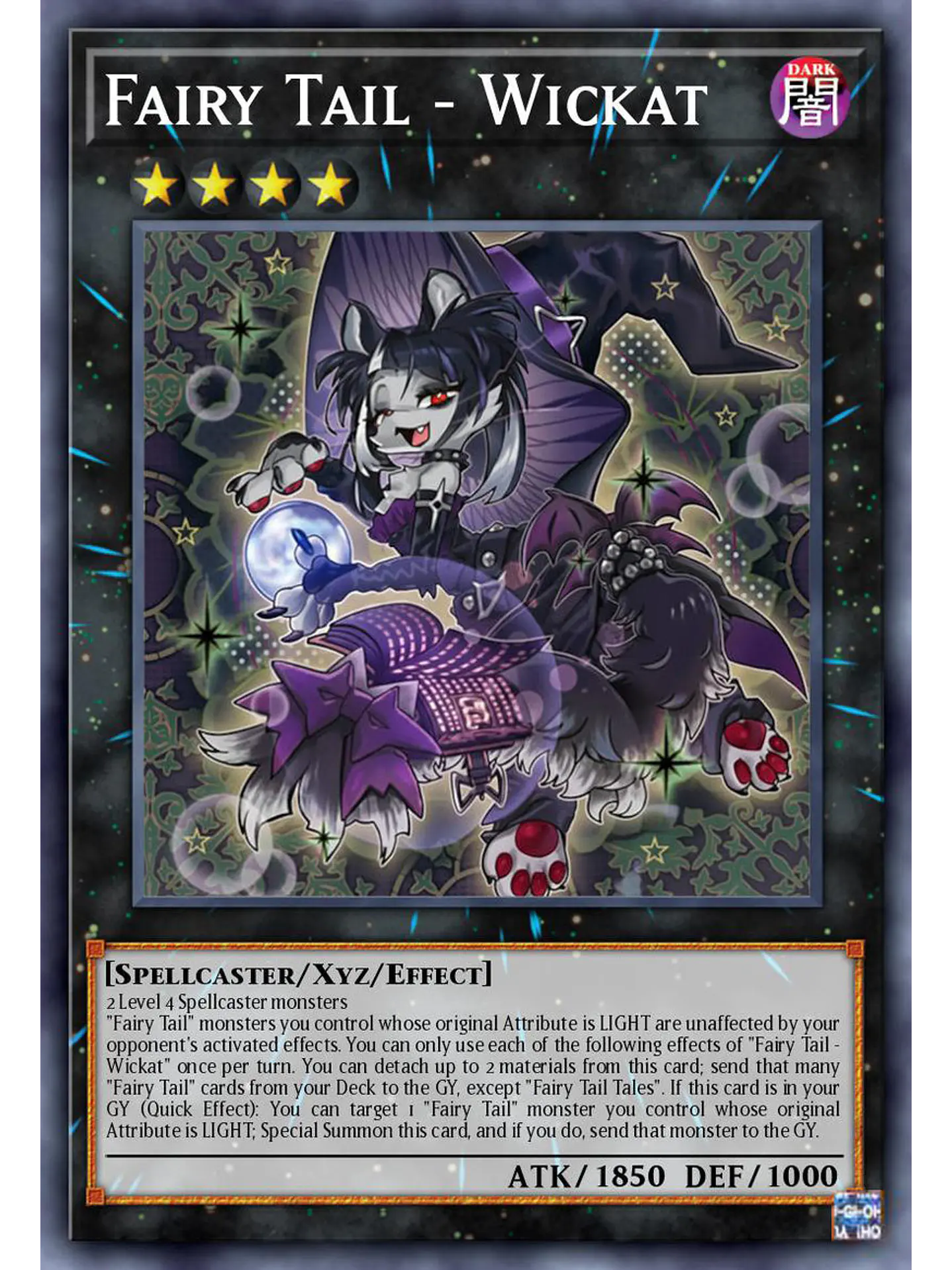 Fairy Tail - Wiccat - BLZD-EN047 - Common 1st Edition 1