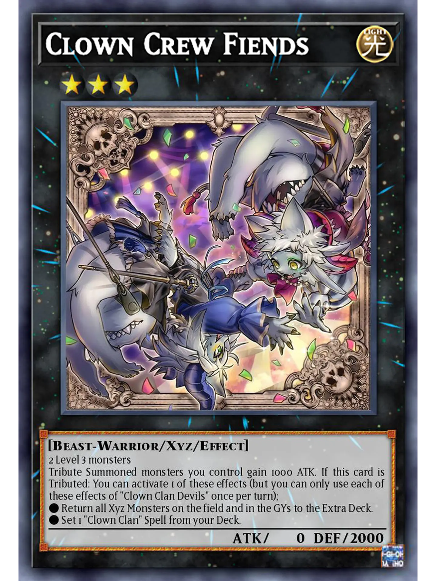 Clown Crew Fiends - BLZD-EN046 - Common 1st Edition 1