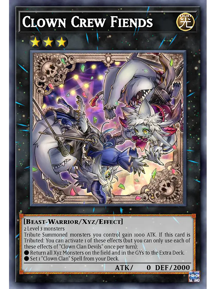 Clown Crew Fiends - BLZD-EN046 - Common 1st Edition 1