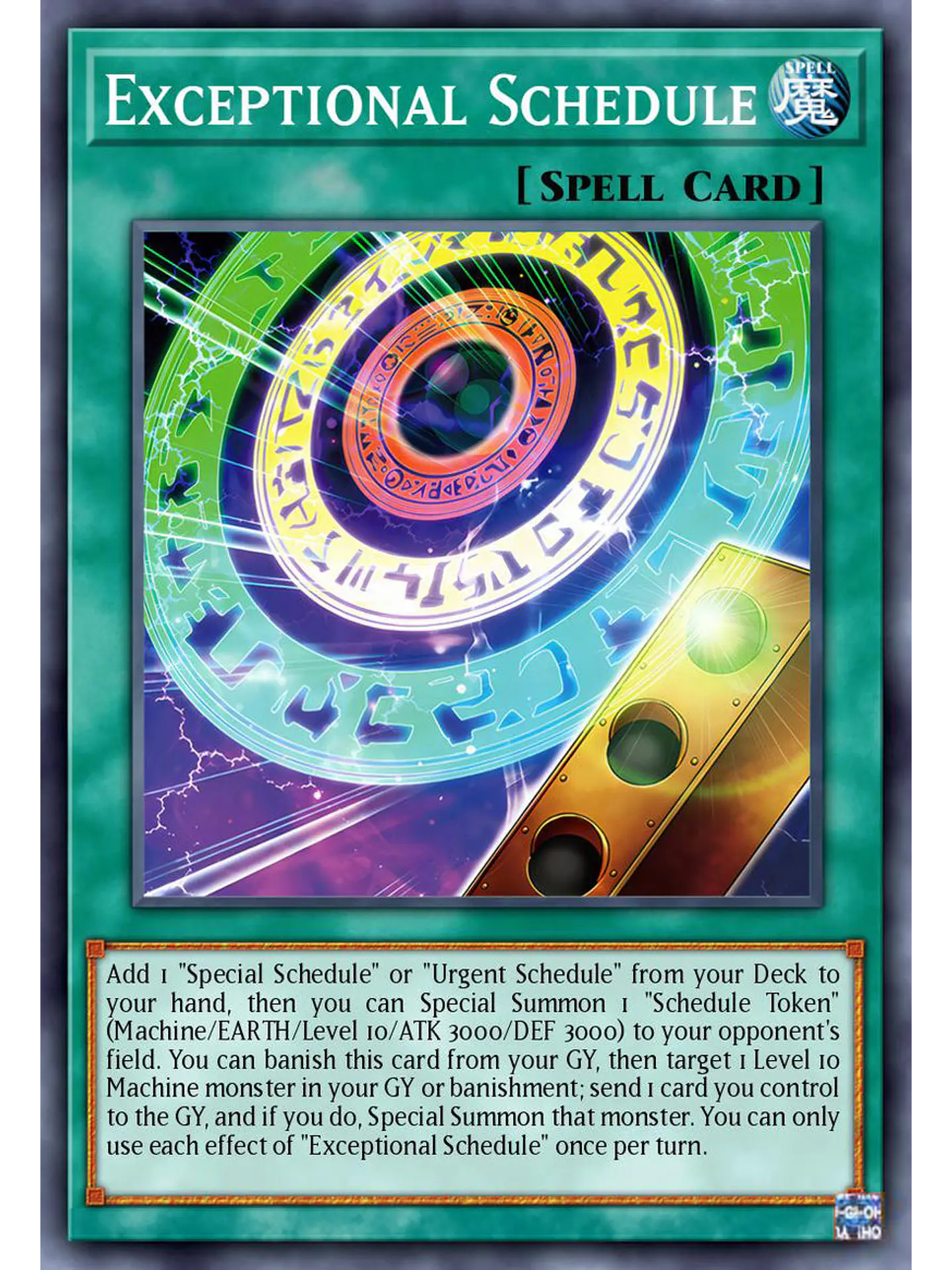 Exceptional Schedule - BLZD-EN054 - Starlight Rare 1st Edition 1