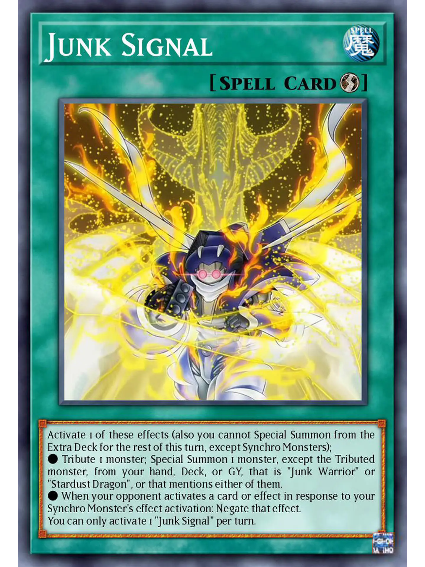 Junk Signal - BLZD-EN053 - Common 1st Edition 1