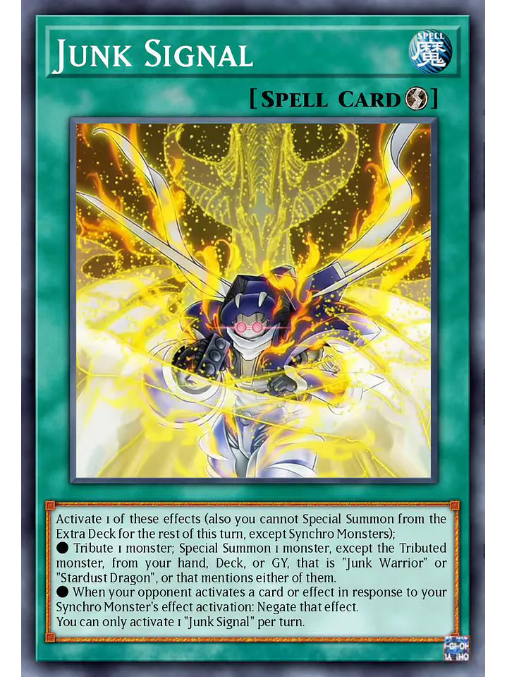 Junk Signal - BLZD-EN053 - Common 1st Edition 1