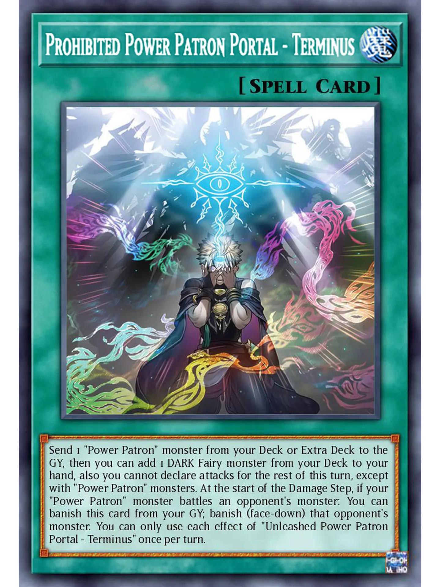 Prohibited Power Patrol Portal - Terminus - BLZD-EN056 - Super Rare 1st Edition 1