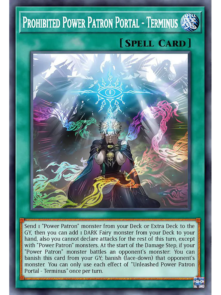 Prohibited Power Patrol Portal - Terminus - BLZD-EN056 - Super Rare 1st Edition 1