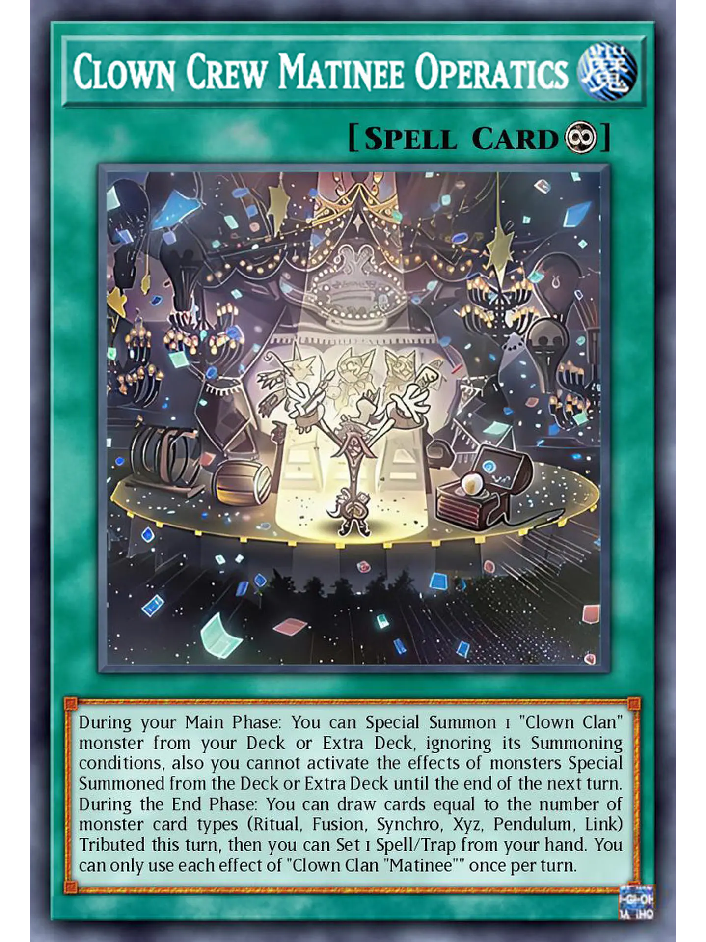 Clown Crew Matinee Operatics - BLZD-EN060 - Common 1st Edition 1