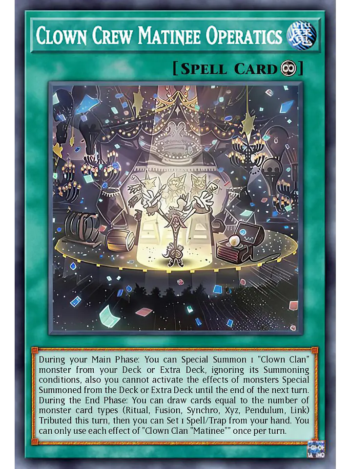 Clown Crew Matinee Operatics - BLZD-EN060 - Common 1st Edition 1