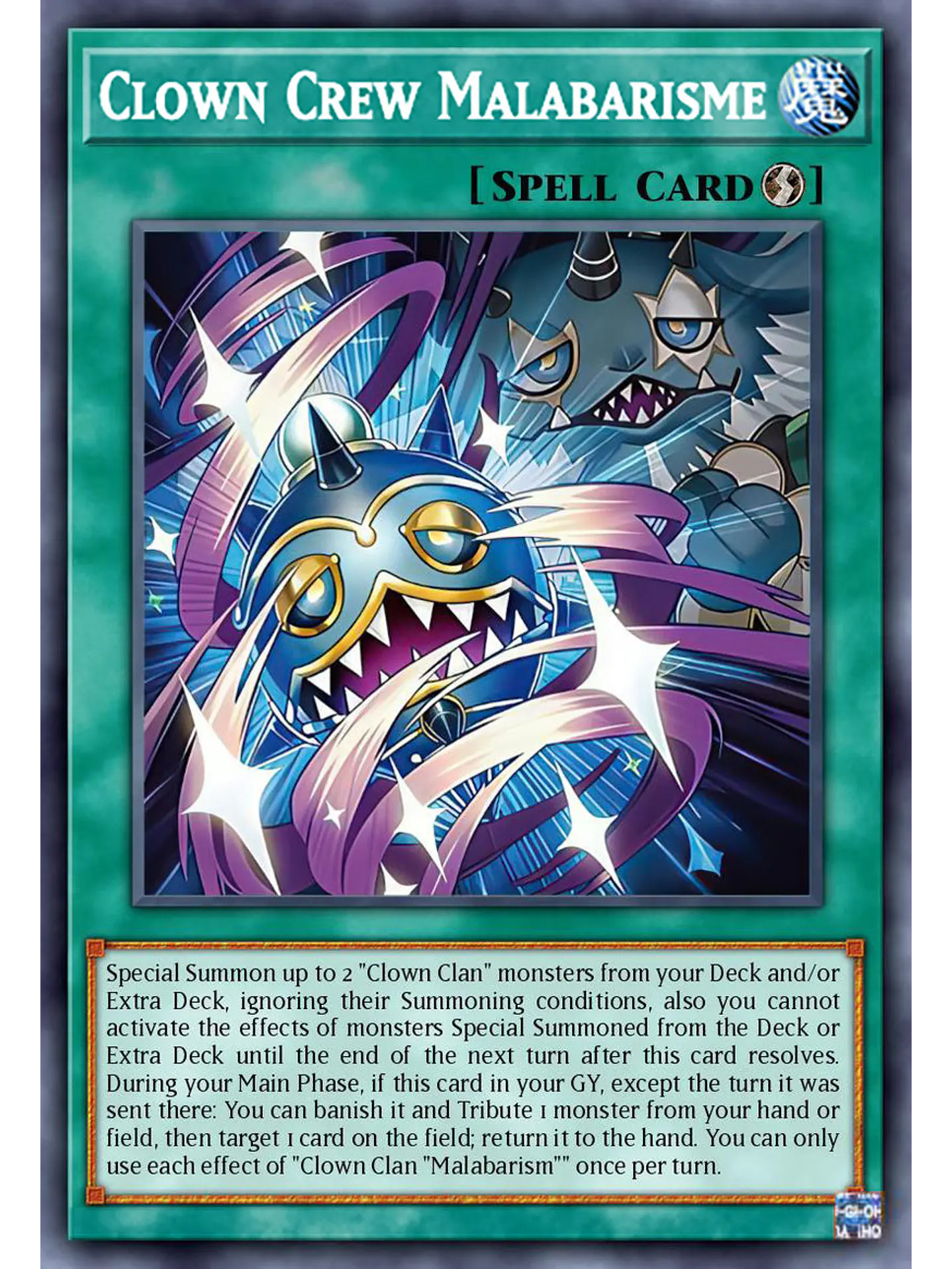 Clown Crew Malabarisme - BLZD-EN061 - Super Rare 1st Edition 1